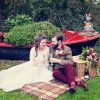 Inspiration: autumnal marsala & gold Wind in the Willows wedding Photography by Farrow Photography