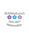 “Thank you for setting up the #UKWedLunch hour”
