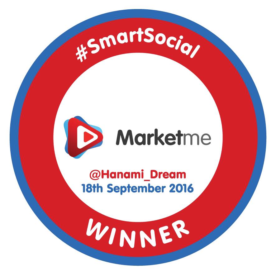 #SmartSocial winner logo Hanami Dream